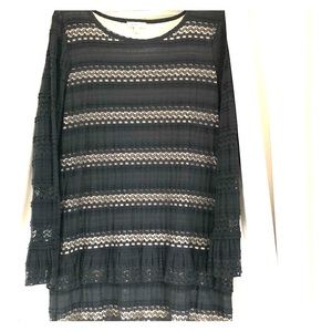 Max Studio, lace dress, size L